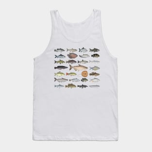 Southeast Asia Freshwater Fish Group Tank Top